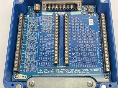 USED NATIONAL INSTRUMENTS SCB-68A SHIELDED I/O CONNECTOR TERMINAL BLOCK