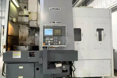 OKUMA VTM-100 CNC 3-Axis Turning Centers | Murphy Machinery (1)