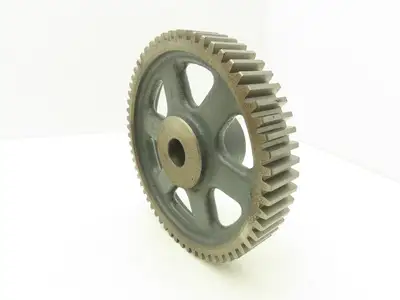Boston Gear 10390 NH60 Spur Gear 60-Tooth 7.5" OD 1.25" W 1" Smooth Bore