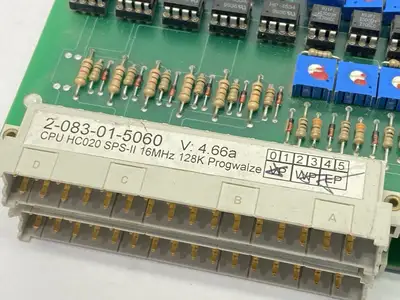 Used HOMATIC CPU MODULE HC020 SPS-BUS-MODUL SPSII REV. 04 PLC Processors | Maverick Industrial Sales #1105831