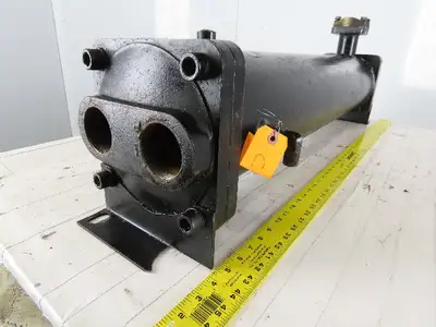 CEA FK Waermetauscher FKV-194.54.76 Shell & Tube Heat Exchanger 7"x34 16/21 Bar