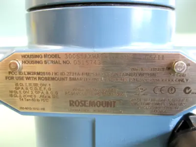 USED Rosemount 3051 S2TG4A2B11X5AWA3WK1I5M5Q4