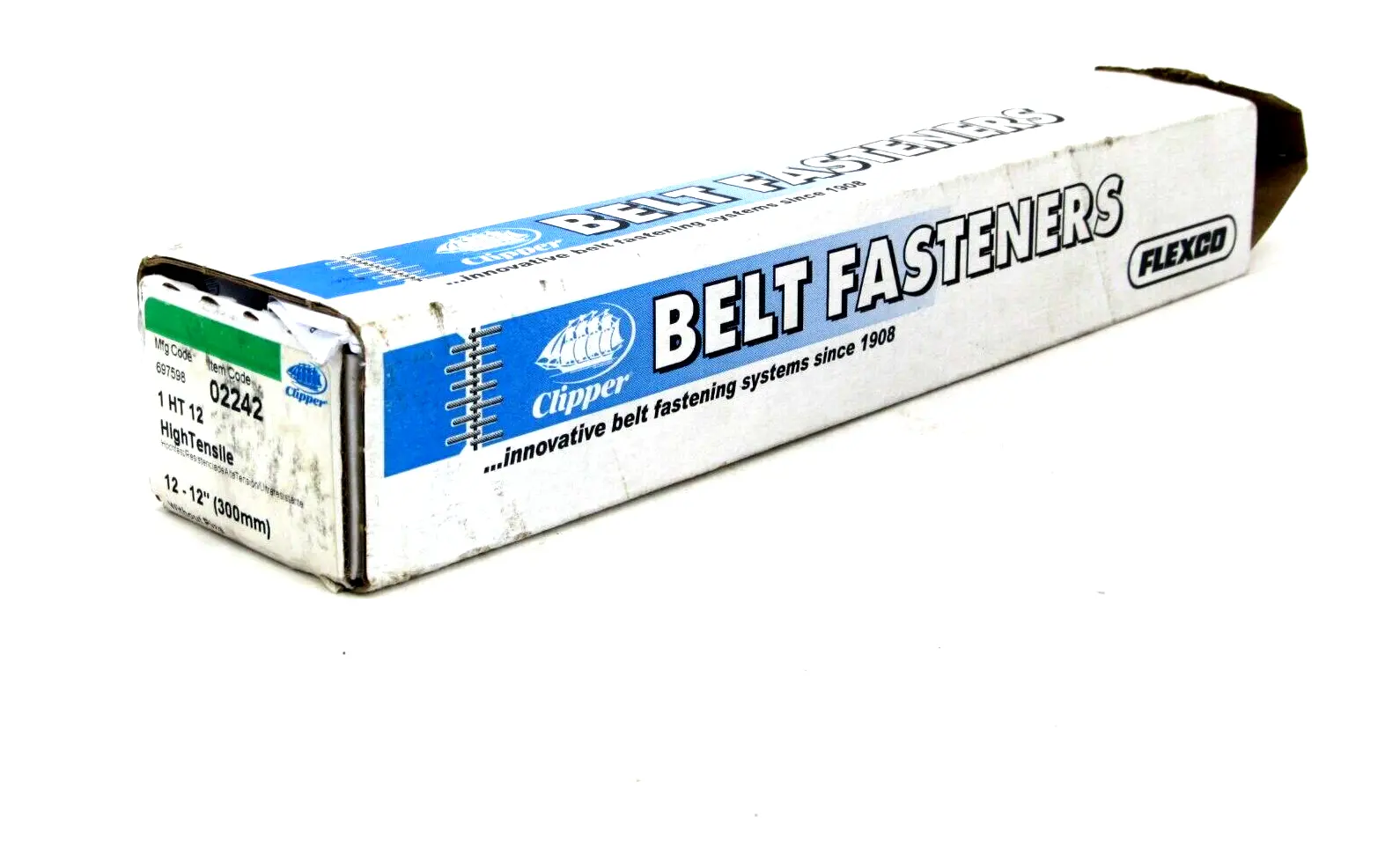 NEW 12 PACK FLEXCO CLIPPER 1-HT-12 WIRE HOOK FASTENING SYSTEM