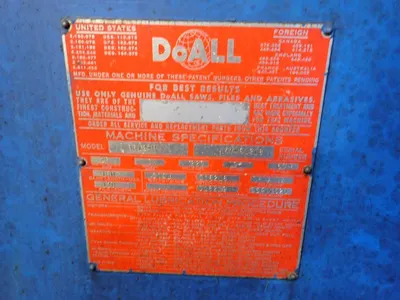 Used DOALL 3012U Vertical Band Saws Ohio US | HGR 24 #726837