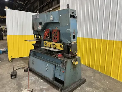 125 TON KINGSLAND MODEL #125XS HYDRAULIC IRONWORKER: STOCK #19921
