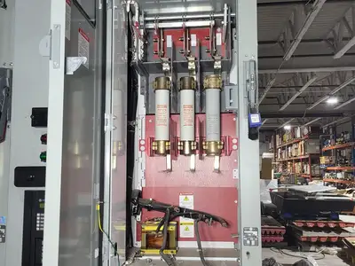 5kV/1200A Medium Voltage MCC Double Structure w/ Motor Protection Relays
