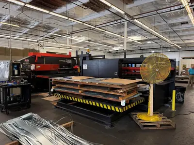 Used AMADA VIPROS 358 KING-II Turret Punches California US | MANUFACTURING SOLUTIONS #1360720