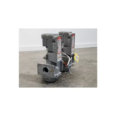 Used Twin 2" ASCO Series V710 Gas Valve Body w/ AH2E Hydramotor Actuator