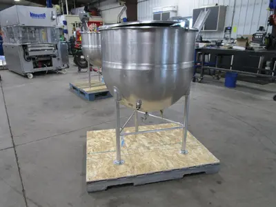 Legion Utensils Co. Half Jacketed 75 Gal. SS Kettle