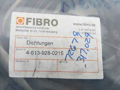 New | in-Stock FIBRO _UNKNOWN_ Miscellaneous MRO | Arrow Industrial #647593