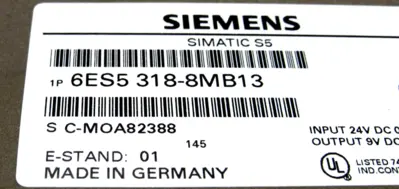 USED SIEMENS 6ES5 318-8MB13 INTERFACE MODULE 6ES53188MB13