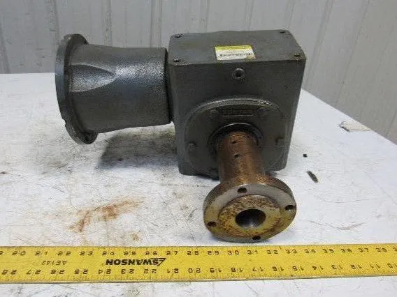 Boston Gear SRF726W15NB5G 15:1 Ratio 117RPM Thru Shaft Output 2.95Hp Gear Box