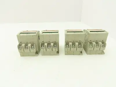 Fuji Electric CP33FM/15W CP33FS/20W AC Circuit Breakers 15/20A 3-Pole Lot of 4