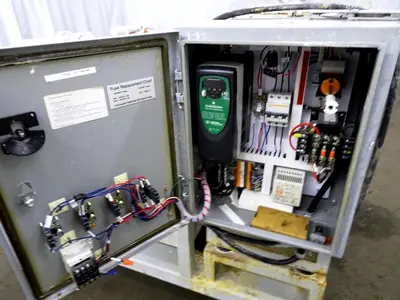 US Centrifuge M412 solid basket centrifuge.
