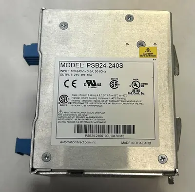 Used AUTOMATION DIRECT RHINO PSB24-240S Miscellaneous Equipment (Electrical & Power) | Surplus Asset Holdings #1191147