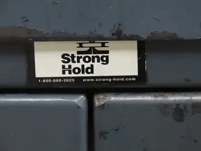 Strong Hold Extreme Duty 12 GA Shop Desk 1 Drawer Riser Shelf 36x28x54"
