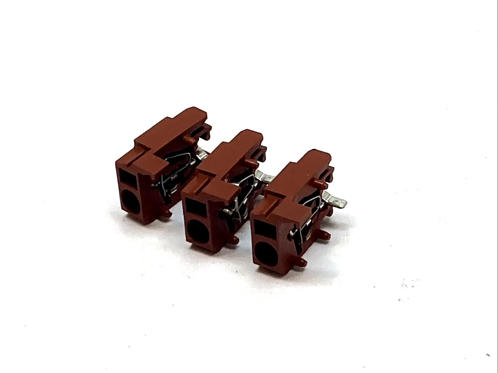 USED WEIDMÜLLER TENSION CLAMP TERMINAL 1.5MM² DIN RAIL LOT OF 3
