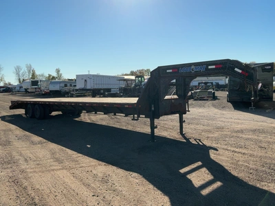 Used 2017 LOAD TRAIL 39.5' TANDEM DUAL AXLE Gooseneck Cargo Trailers Michigan US | Miedema Asset Management Group #1579248