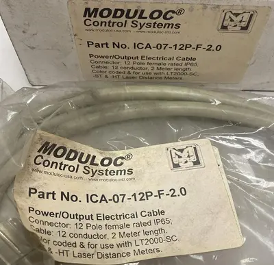 New | in-Stock MODULOC CONTROL SYSTEMS ICA-07-12P-F-2.0 Miscellaneous Equipment (Electrical & Power) | Surplus Asset Holdings #1189894