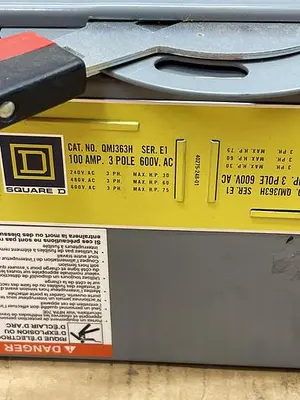 Used SQUARE D SQUARE D QMJ363H SER E1 Misc Electrical & Power Parts | ND Industrial Surplus #1214886