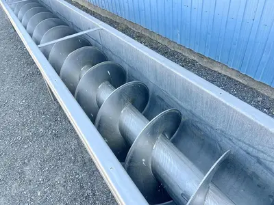 Used Screw Conveyor, 24’’ Diameter x 252’’ Long