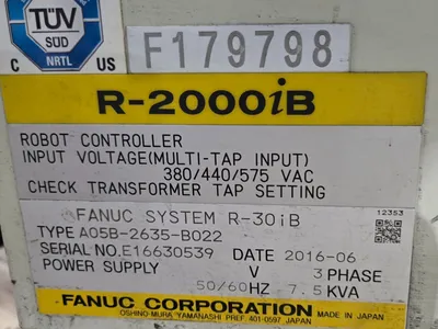 Used 2016 FANUC R-2000IB/210F + R30IB Robots Michigan US | iGAM Industrial Marketplace #1144065