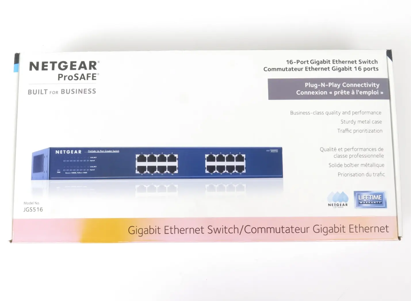 New | in-Stock NETGEAR JGS516v2 Relays & Switches California US | ANACAPA EQUIPMENT BROKERS, INC #1557961