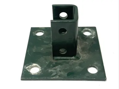 Used Eaton Square Post Base Green 6" x 6" x 3 1/2" Fits B22 1 5/8" Construction Material & Supplies Michigan US | Maverick Industrial Sales #1402217