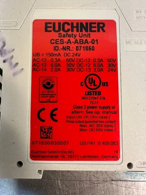 Euchner CES-A-ABA-01 Safety Unit (6.4.2)