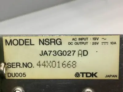 USED TDK NSRG JA73G027