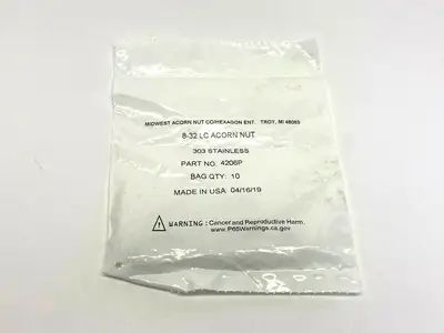 NEW MIDWEST ACORN NUT CO 4206P