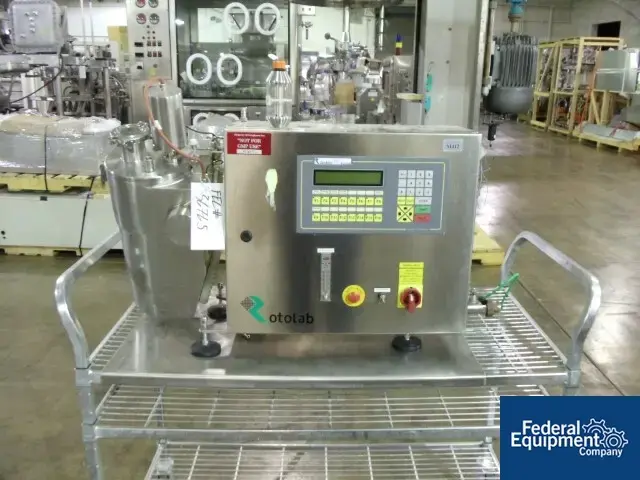 Used Zanchetta 1.8 LITER ZANCHETTA ROTOLAB MIXER, S/S Granulators Ohio US | Federal Equipment Company #125473