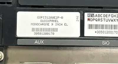 USED TOTAL CONTROL PRODUCTS QPI31200E2P-B