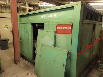 USED 1987 SULLAIR 25S-200L ACAC