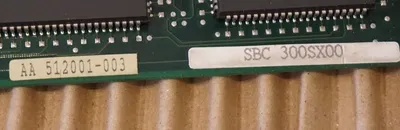 USED INTEL PBA 511337-002 CIRCUIT BOARD SBC 300SX00, PBA511337002