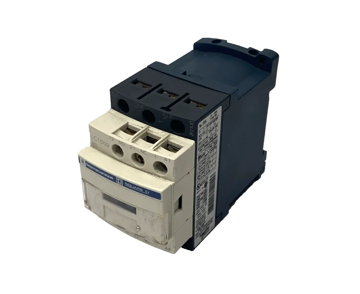 LC1D09BD | Telemecanique  Contactor 3P 9A 24VDC - Used