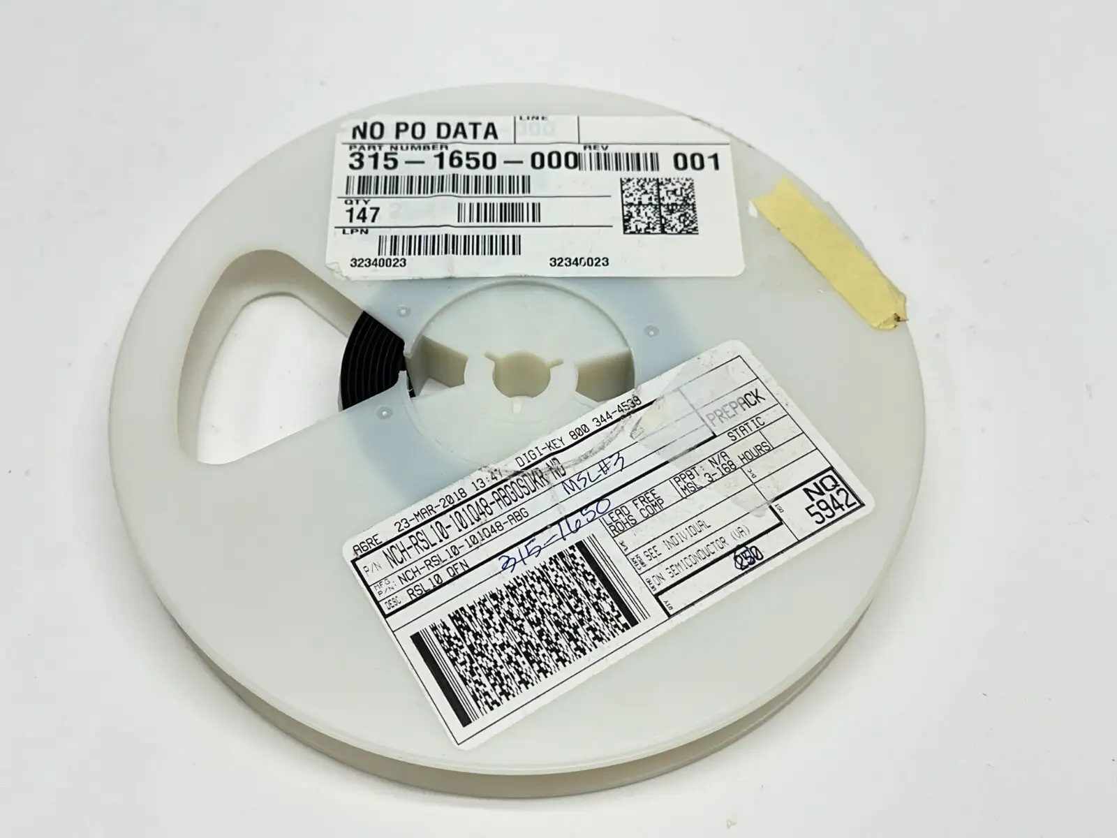 NCH-RSL10-101Q48-ABG | Onsemi  IC RF TxRx MCU Bluetooth v5.0 2.4GHz 147 QTY - New Other