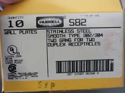 NEW HUBBELL S82