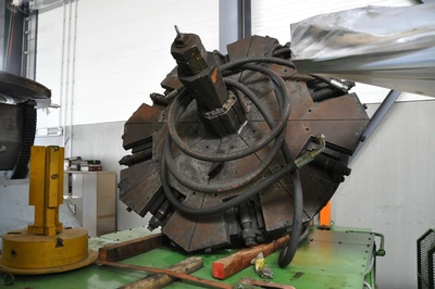 USED HAEUSLER HEAVY DUTY TUBE END FORMING