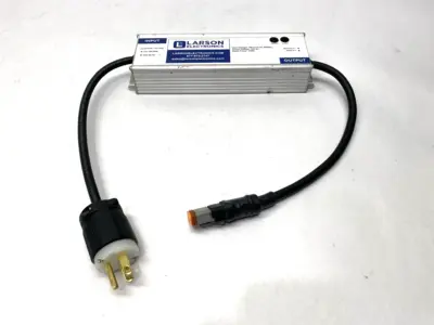 USED LARSON ELECTRONICS AC POWER SUPPLY 150W 100-277VAC TO 12VDC