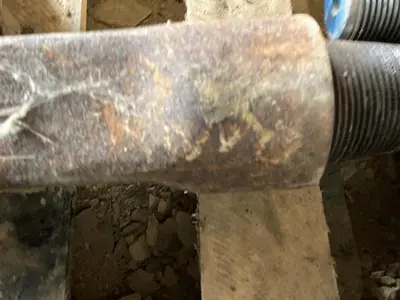 Used AFTERMARKET 5-5/8” DIAMETER X APPROX.. 12-1/2” LENGTH CABLE TOOL DRILLING CHISEL BIT Drills Pennsylvania US | East West Machinery & Drilling #1417264
