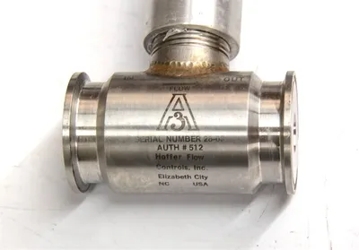 Hoffer Flow COntrols HIT-1B-3/O-7-D-CE HO11/2X1/4A-.0625-3.5-C-1(RPROIS)X-TRI Flow Meters | ANACAPA EQUIPMENT BROKERS, INC (5)