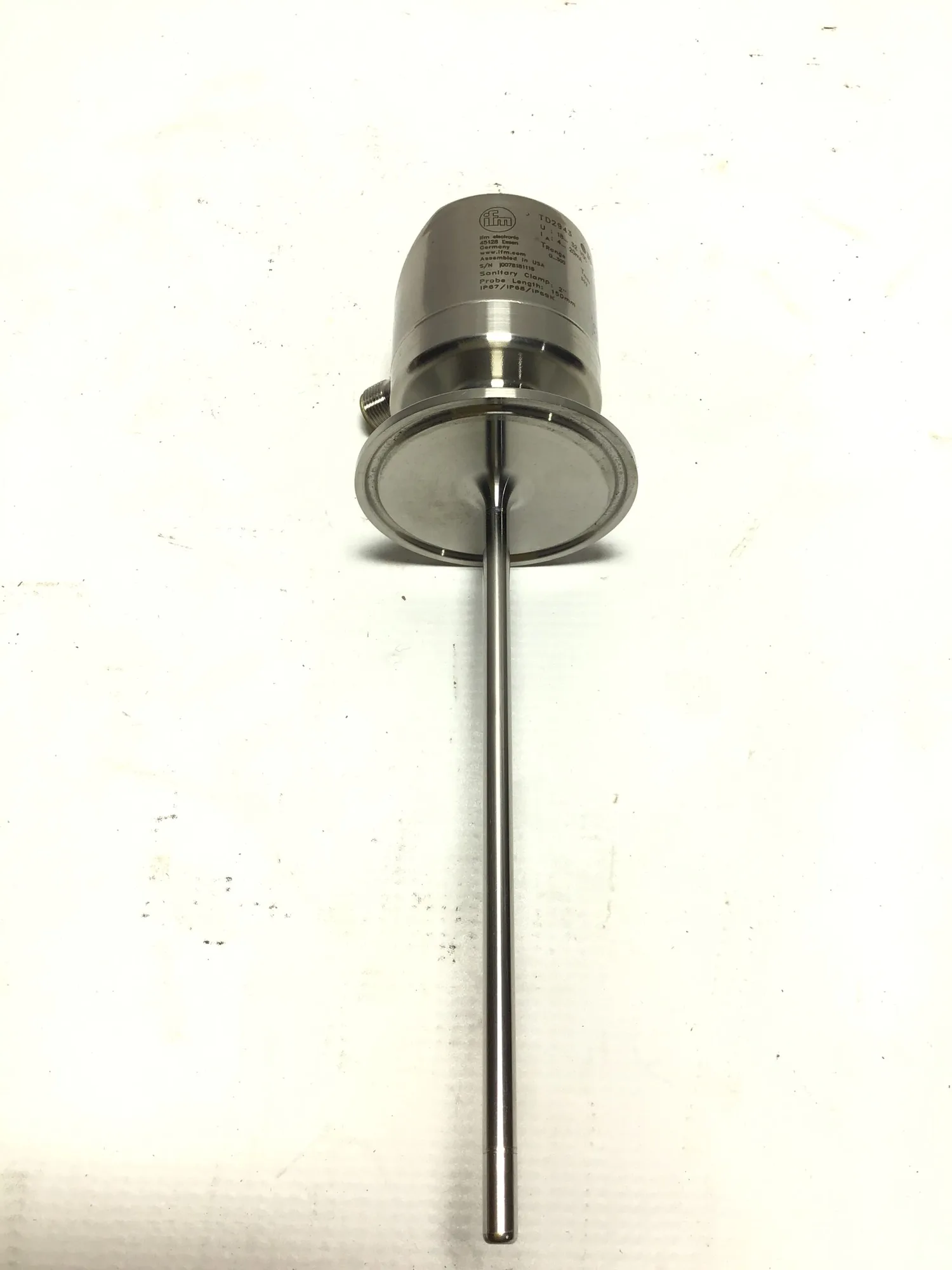 IFM Electronic TD2943 Temperature Sensor 4-20mA