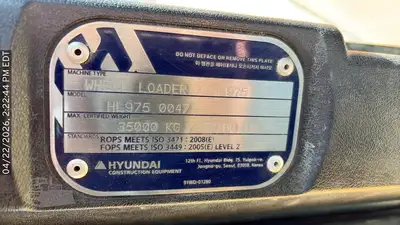 Used 2019 HYUNDAI HL975 Wheel Loaders North Carolina US | National Equipment Dealers #1422397