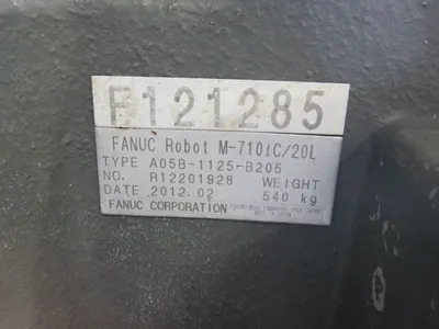 USED 2012 FANUC M-710iC 20L