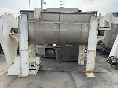 Mixer, Paddle, 65 CF, Stainless Steel, Aaron, Single Shaft, #5991513