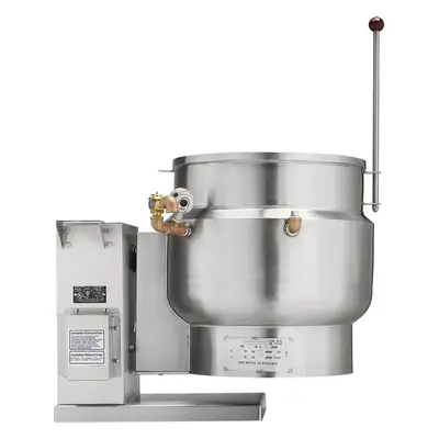 Vulcan K12ETT 12 Gal. Steam Kettle - Manual Tilt, 2/3 Jacket, 208v/1ph