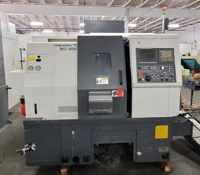 Used 2016 NAKAMURA-TOME SC-200MY CNC Lathes Kentucky US | Machinery Central #1305588