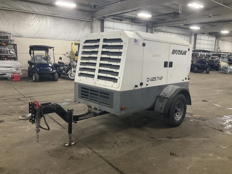 Used 2022 ELGI D425 T4F TOWABLE AIR COMPRESSOR Rotary Screw & Sliding Vane Air Compressors Michigan US | Miedema Asset Management Group #1183643