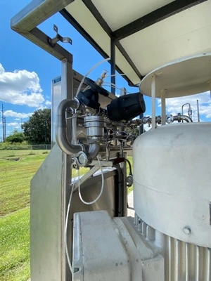 Westfalia SC 35-03-577 Hydrostop separator skid, 316SS.
